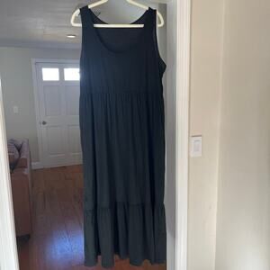 Maternity Plus Size Maxi Dress, XXL
